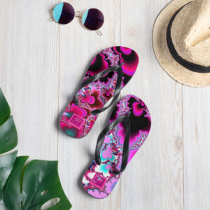 II THE MOON Unisex Flip-Flops