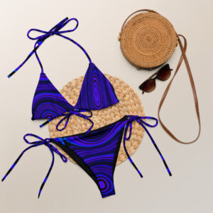 II THE MOON recycled bikini