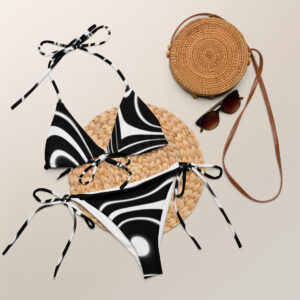II THE MOON recycled bikini