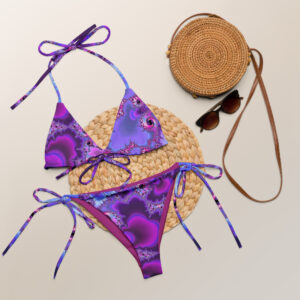 II THE MOON recycled bikini