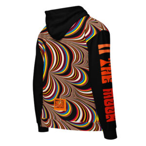 II THE MOON Unisex zip hoodie