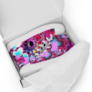 II THE MOON Women’s high top canvas shoes