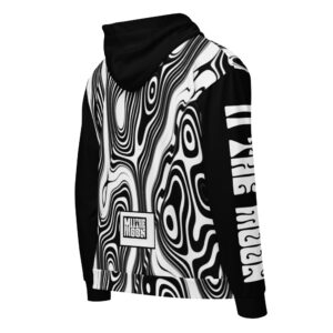 II THE MOON Unisex zip hoodie